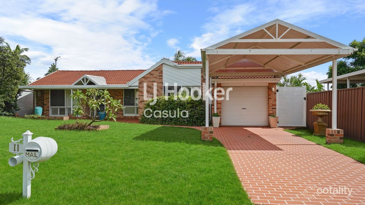 3-bedroom house at 11 Trainer Avenue, Casula, NSW 2170, Liverpool Council, New South Wales
