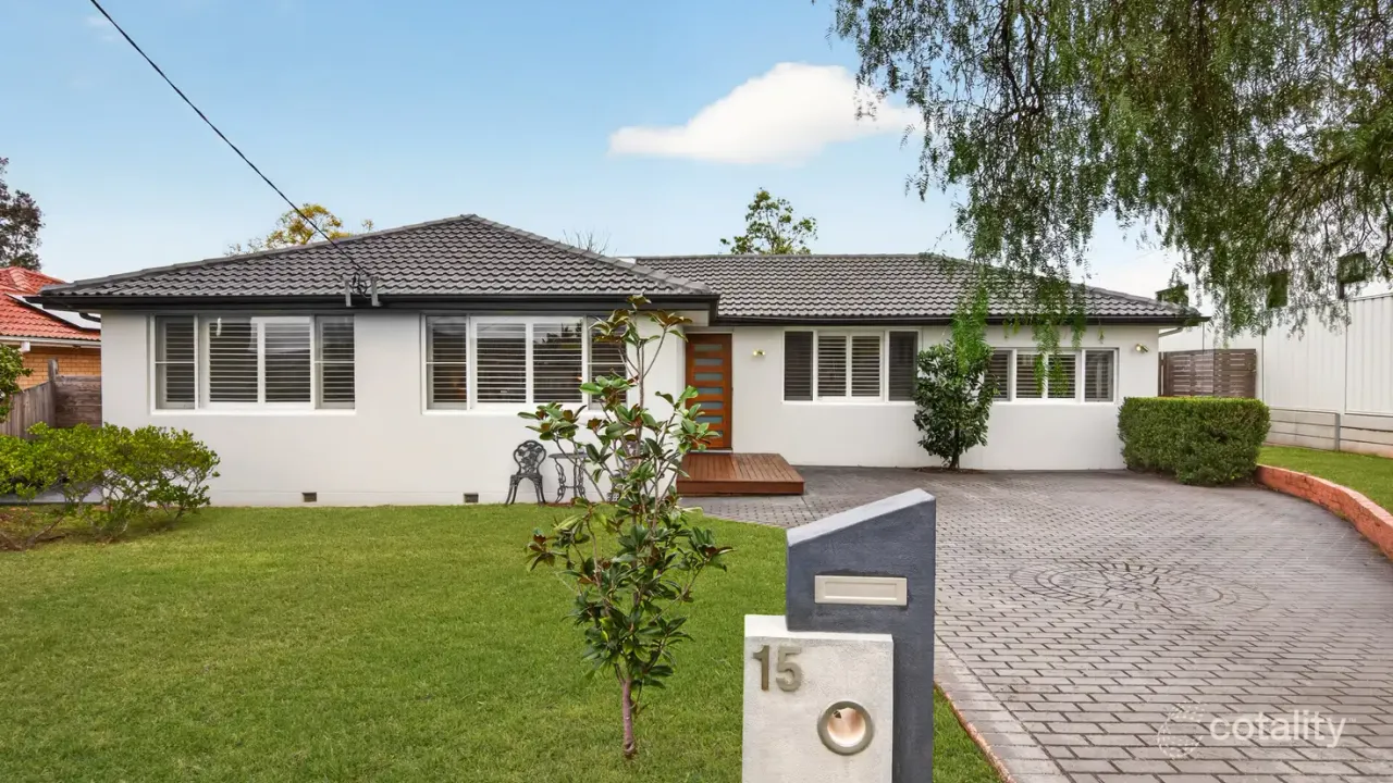 4-bedroom house at 15 Attlee Place, Winston Hills, NSW 2153, Parramatta, New South Wales