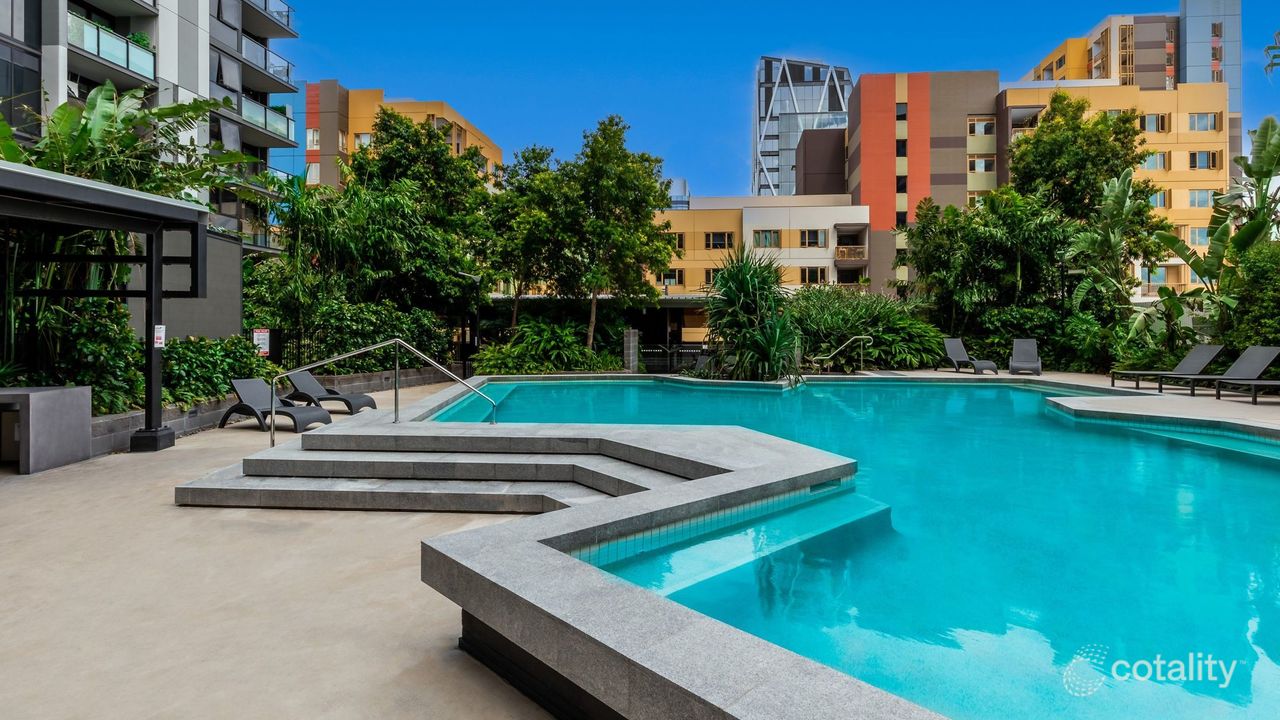 1-bedroom unit at 1201/11 Carriage Street, Bowen Hills, QLD 4006, Brisbane, Queensland
