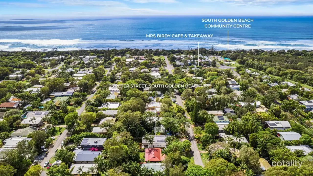 3-bedroom house at 25 Peter Street, South Golden Beach, NSW 2483, Byron Council, New South Wales