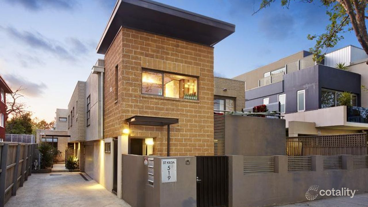 3-bedroom unit at 3/519 St Kilda Street, Elwood, VIC 3184, Port Phillip, Victoria