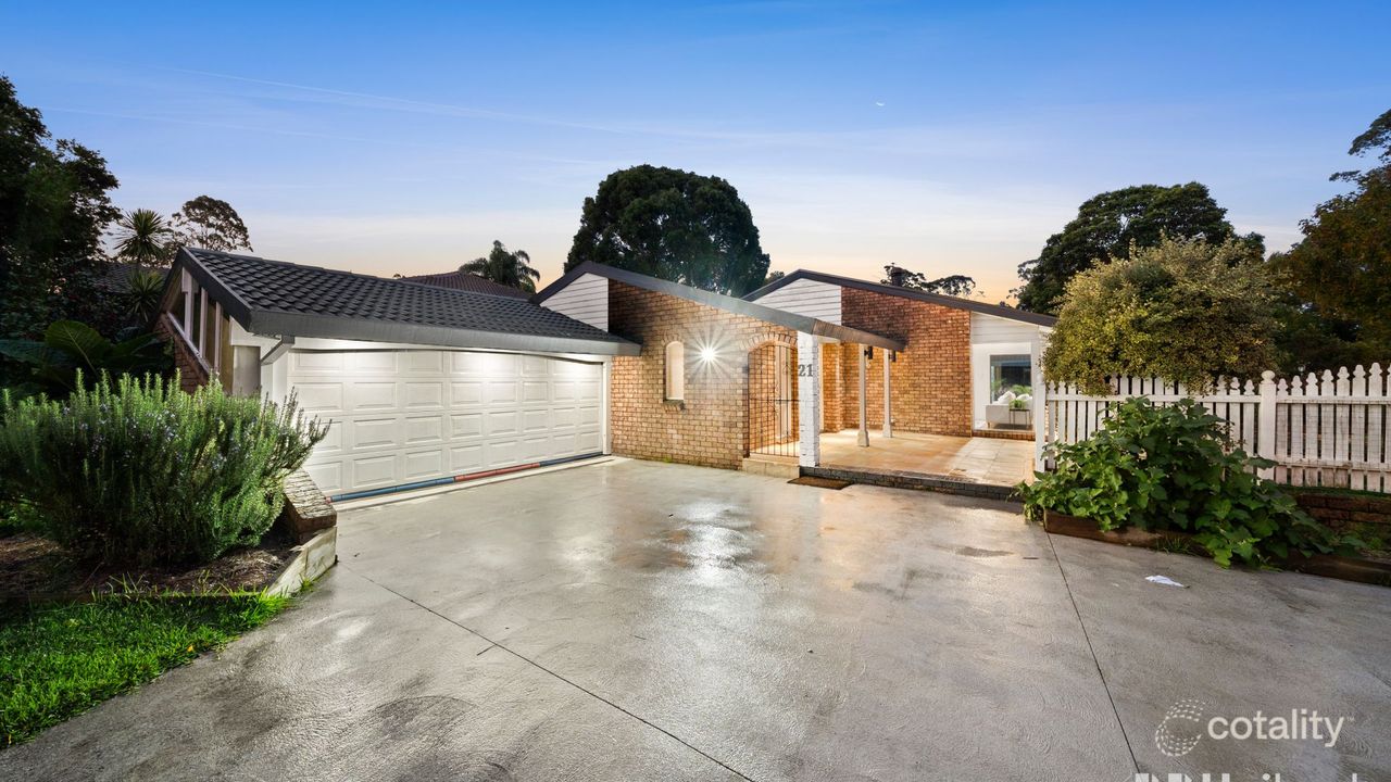 5-bedroom house at 21 Myson Drive, Cherrybrook, NSW 2126, Hornsby Council, New South Wales