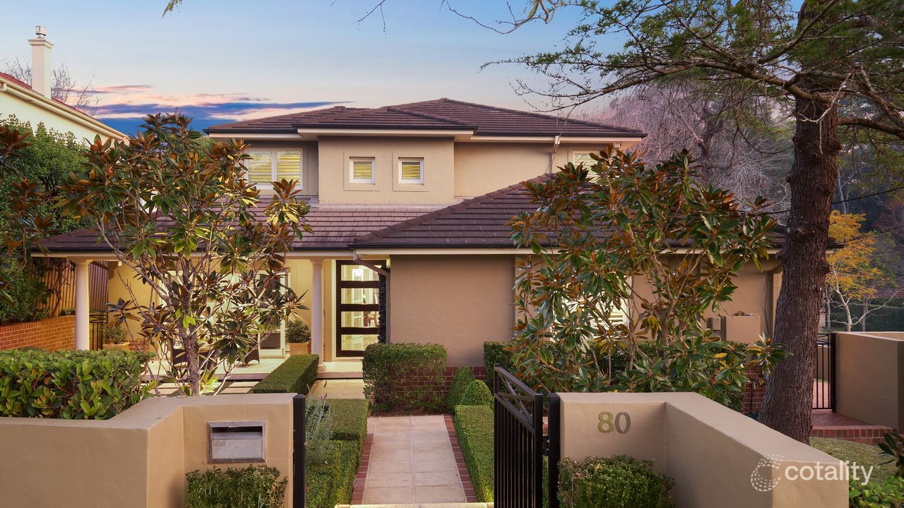 4-bedroom house at 80 Pentecost Avenue, Pymble, NSW 2073, Ku-Ring-Gai, New South Wales