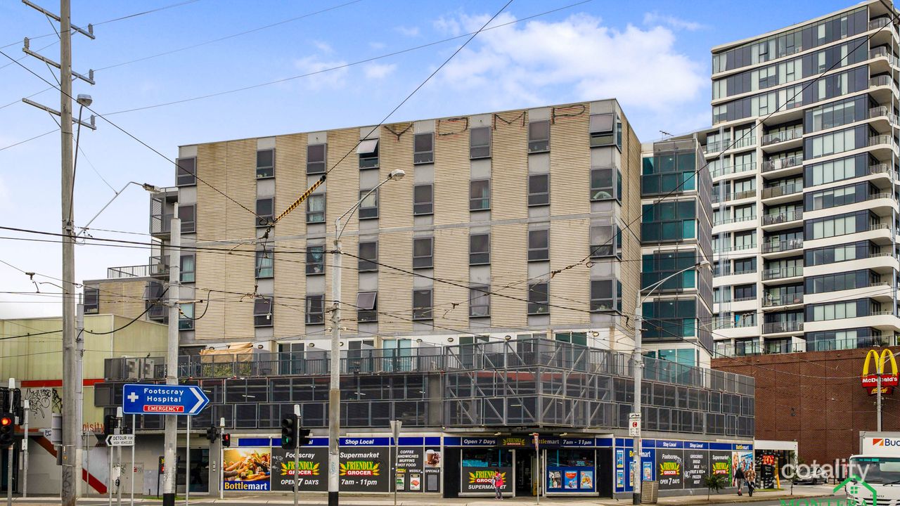 1-bedroom unit at 201/51 Gordon Street, Footscray, VIC 3011, Maribyrnong, Victoria