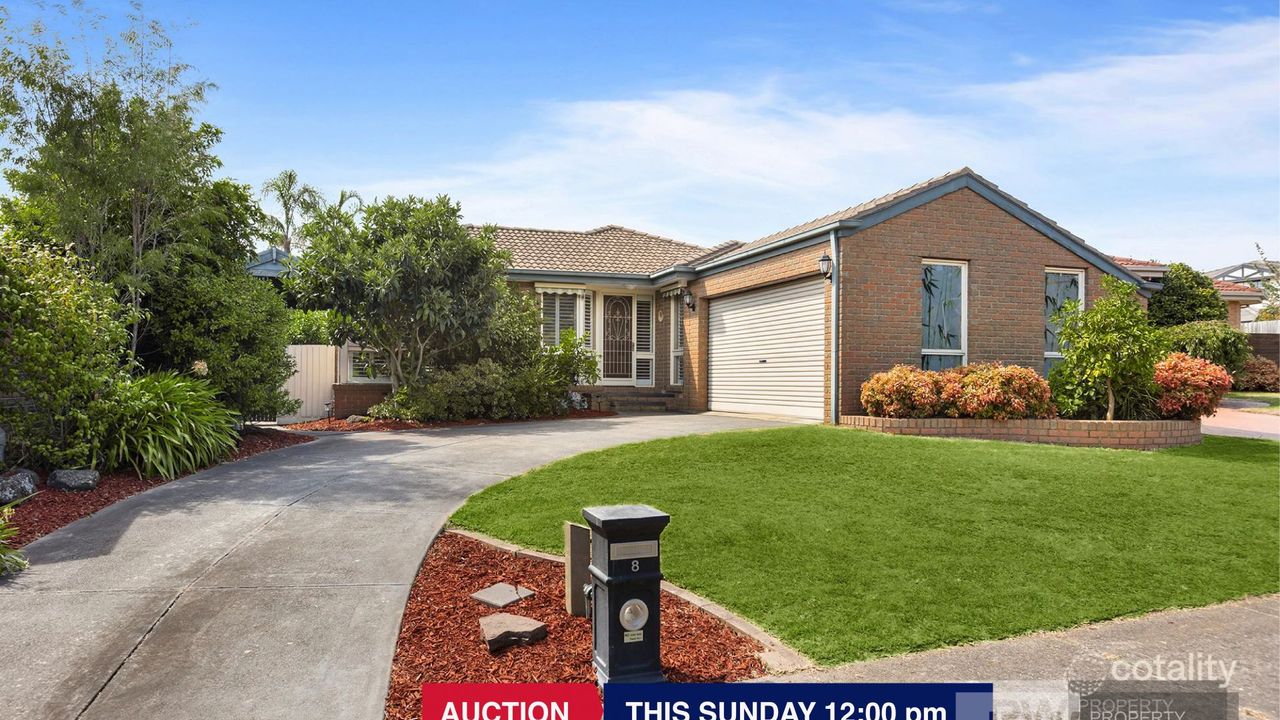 4-bedroom house at 8 Mistletoe Close, Knoxfield, VIC 3180, Knox Council, Victoria