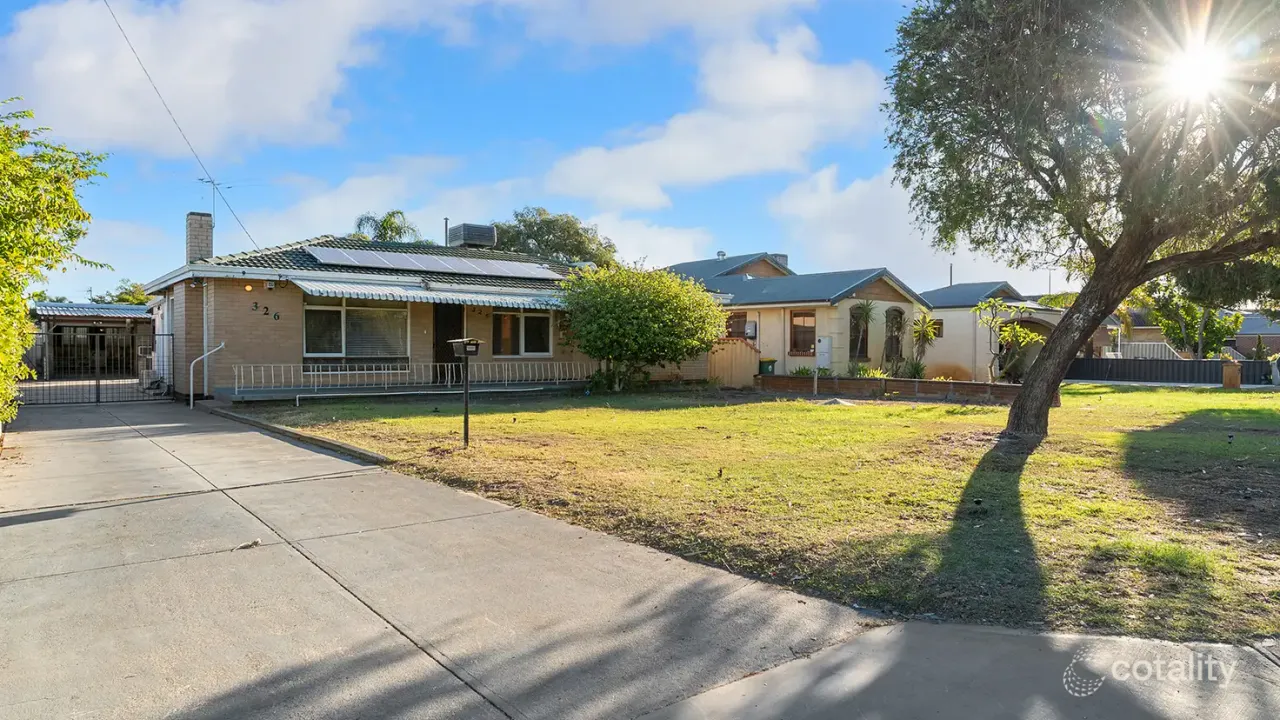3-bedroom house at 326 Robinson Avenue, Cloverdale, WA 6105, Belmont Council, Western Australia