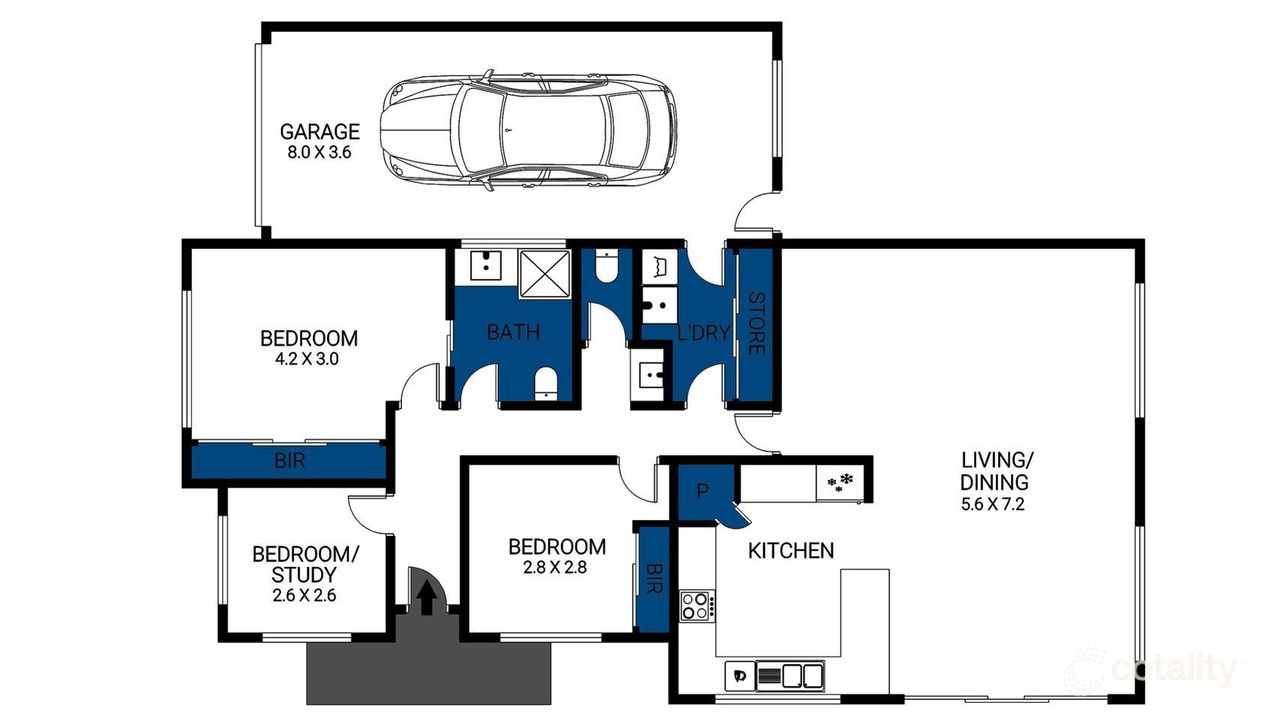 2-bedroom unit at 2/25 Burnside Road, Bannockburn, VIC 3331, Golden Plains, Victoria