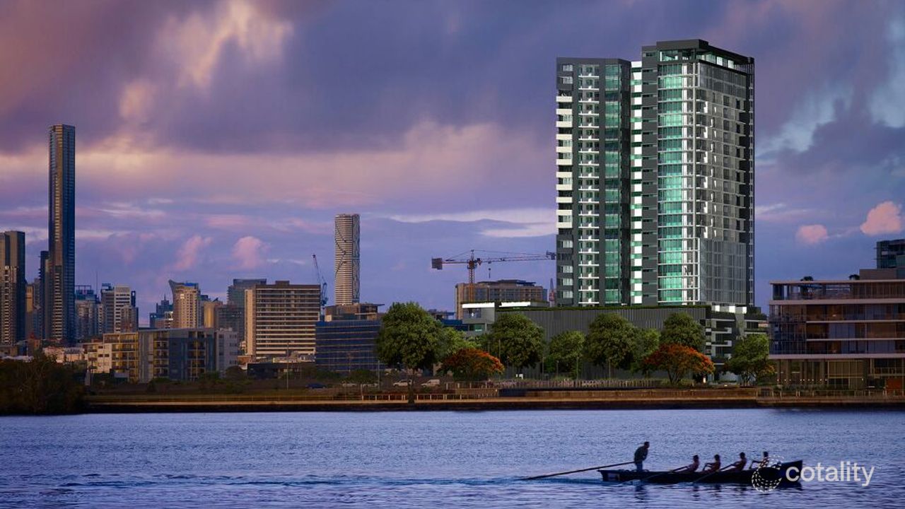 2-bedroom unit at 509/30 Festival Place, Newstead, QLD 4006, Brisbane, Queensland