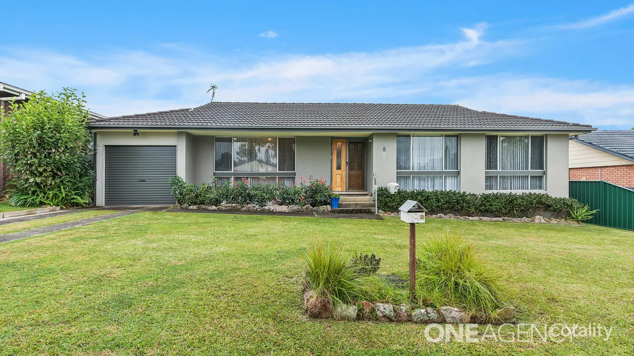 3-bedroom house at 8 Monk Crescent, Bomaderry, NSW 2541, Shoalhaven Council, New South Wales
