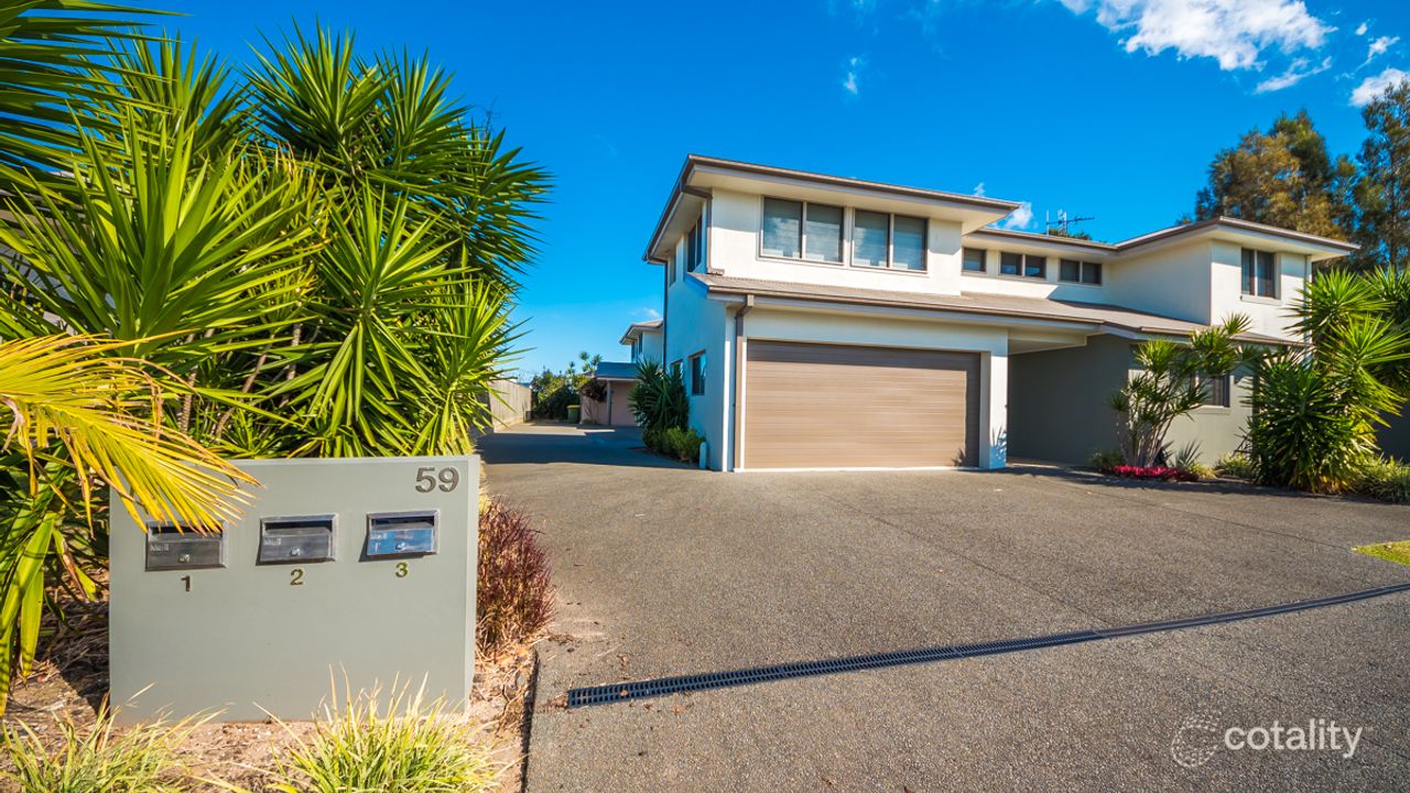 3-bedroom unit at 1/59 Baruah Parade, Harrington, NSW 2427, Mid-Coast, New South Wales