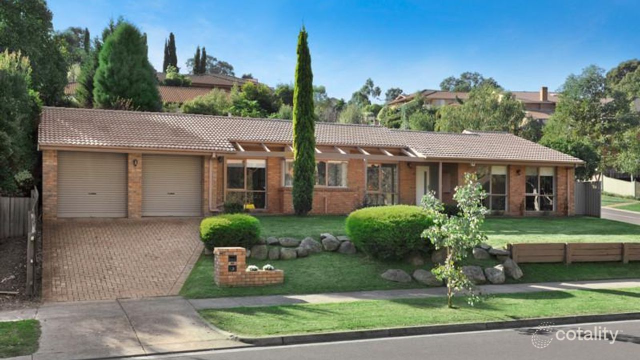 3-bedroom house at 85 Weidlich Road, Eltham North, VIC 3095, Nillumbik Council, Victoria