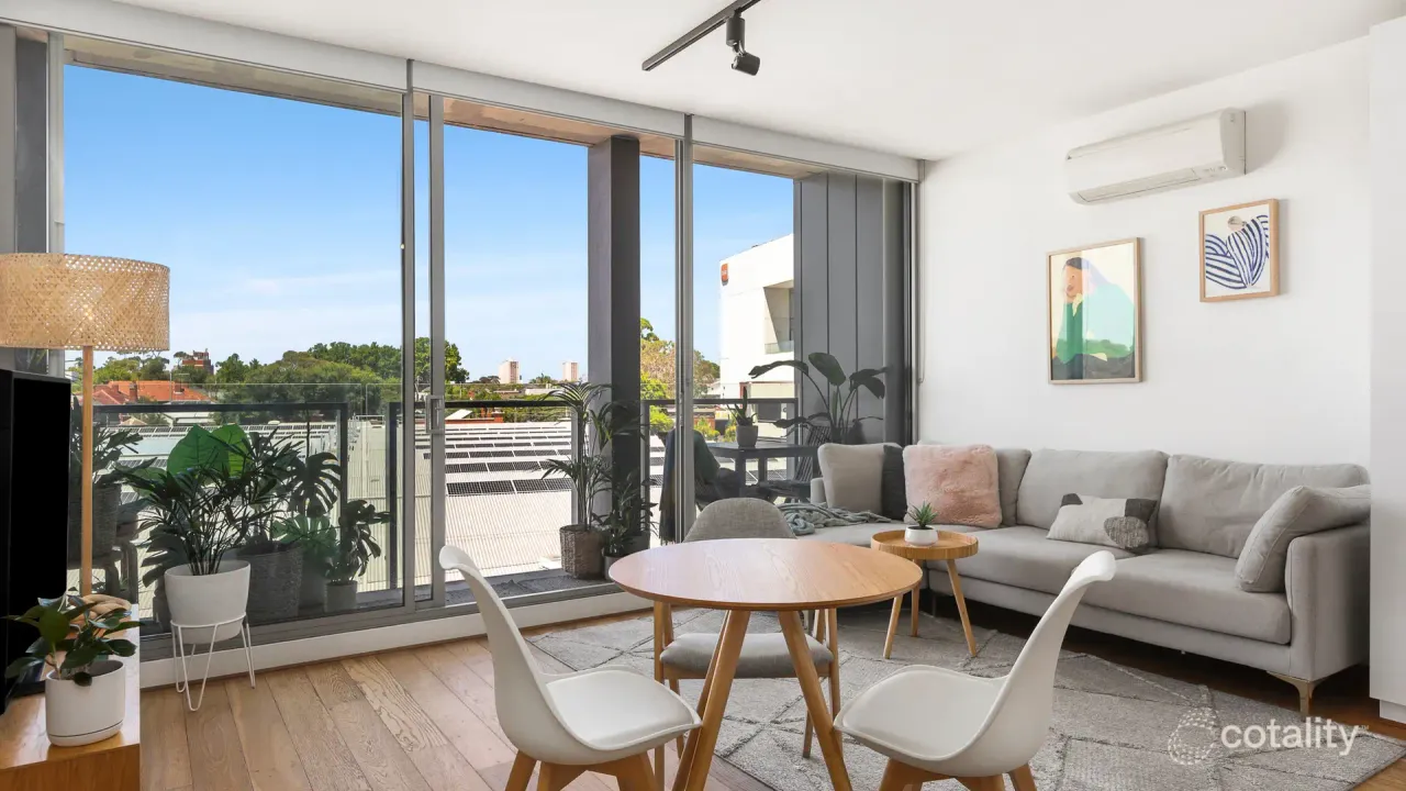 1-bedroom unit at 409/12 Trenerry Crescent, Abbotsford, VIC 3067, Yarra Council, Victoria