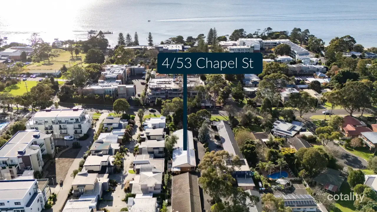 2-bedroom unit at 4/53 Chapel Street, Cowes, VIC 3922, Bass Coast Council, Victoria