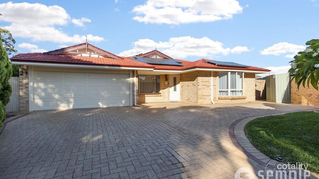 4-bedroom house at 21 Jubaea Court, Canning Vale, WA 6155, Canning, Western Australia
