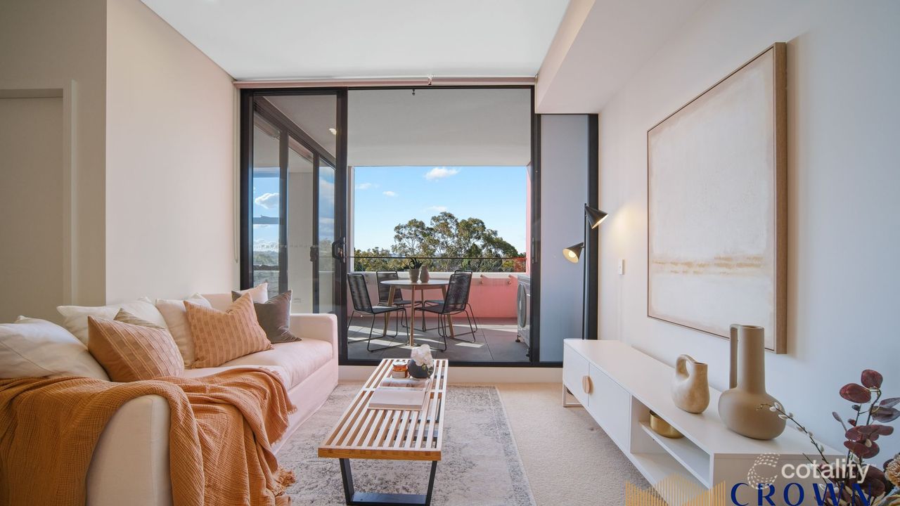 1-bedroom unit at 602/2-4 Chester Street, Epping, NSW 2121, Parramatta, New South Wales