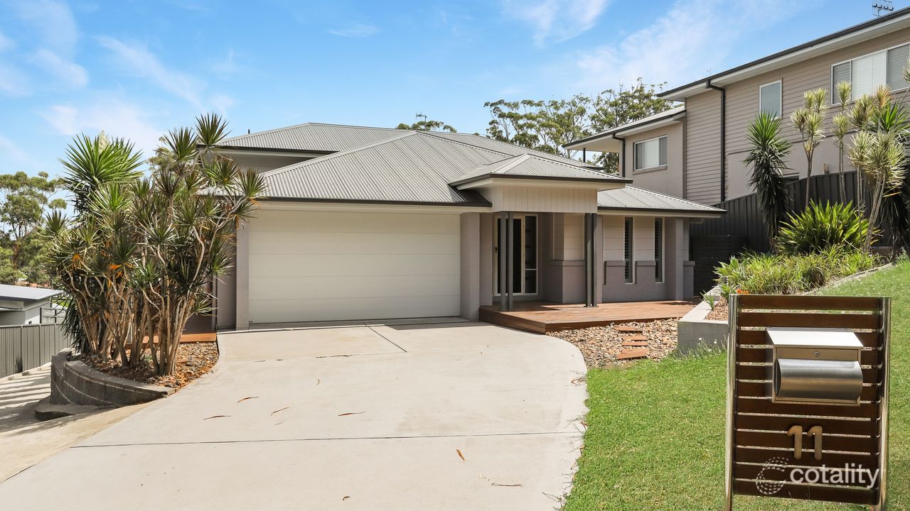 4-bedroom house at 11 Mooring Avenue, Corlette, NSW 2315, Port Stephens, New South Wales