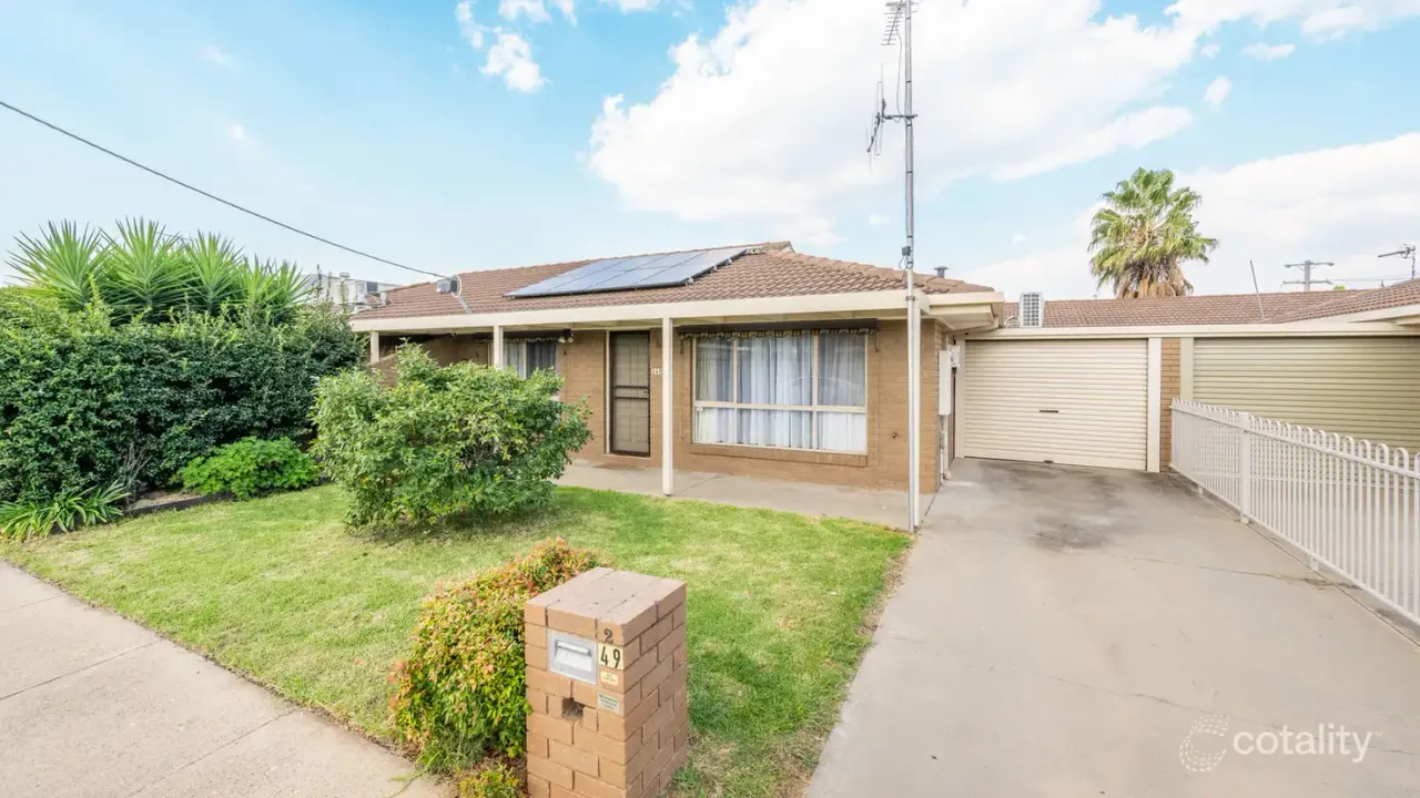 2-bedroom unit at 2/49 Leithen Street, Shepparton, VIC 3630, Greater Shepparton Council, Victoria