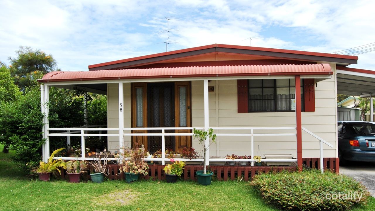 2-bedroom house at 58/2 Evans Road, Canton Beach, NSW 2263, Central Coast Council, New South Wales