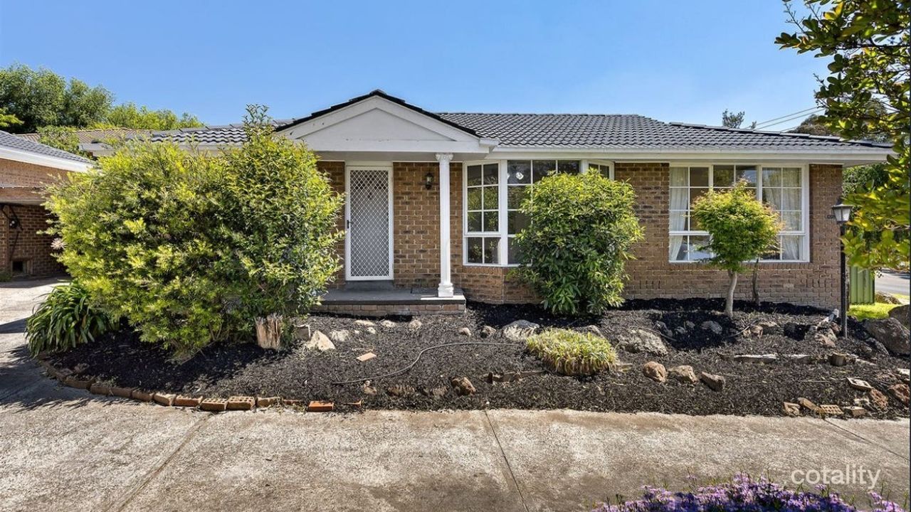 2-bedroom unit at 1/614 Waverley Road, Glen Waverley, VIC 3150, Monash Council, Victoria