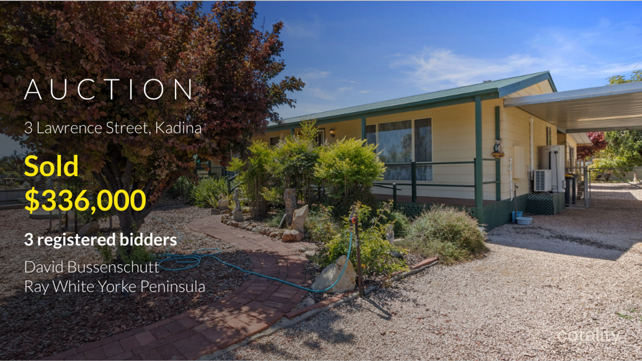 3-bedroom house at 3 Lawrence Street, New Town, SA 5554, Copper Coast, South Australia