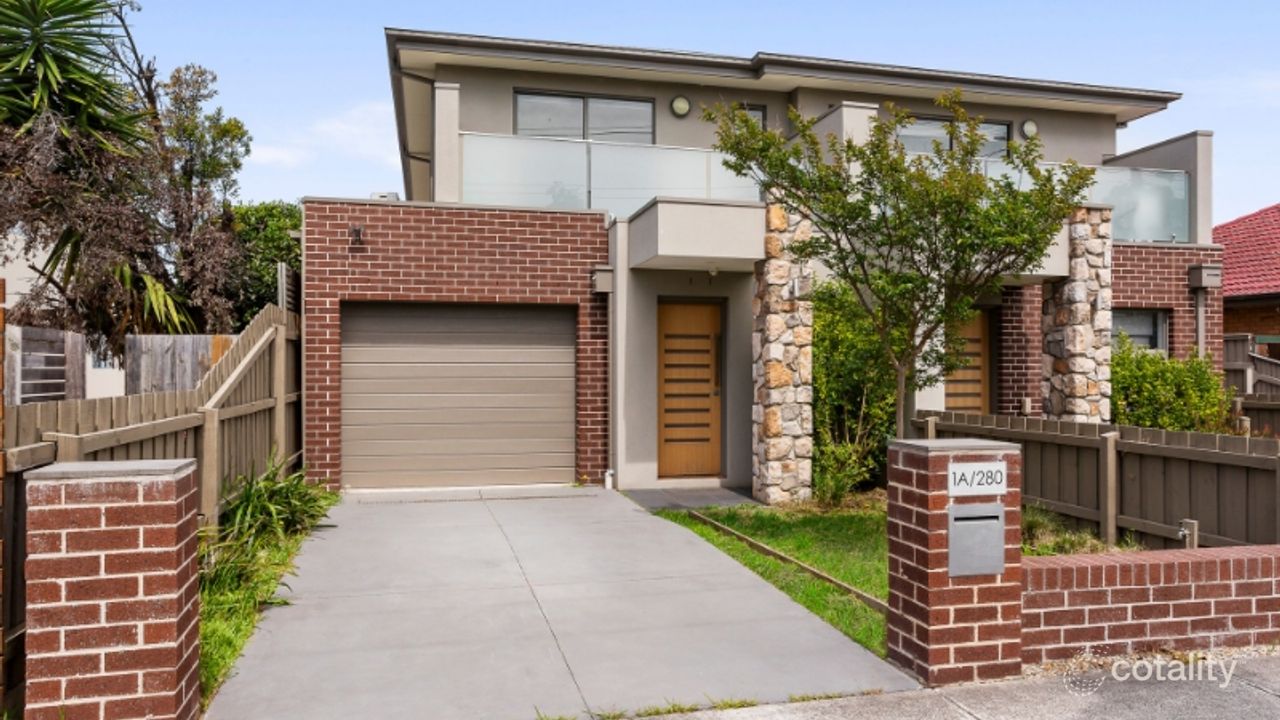 2-bedroom house at 1A/280 Mansfield Street, Thornbury, VIC 3071, Darebin, Victoria