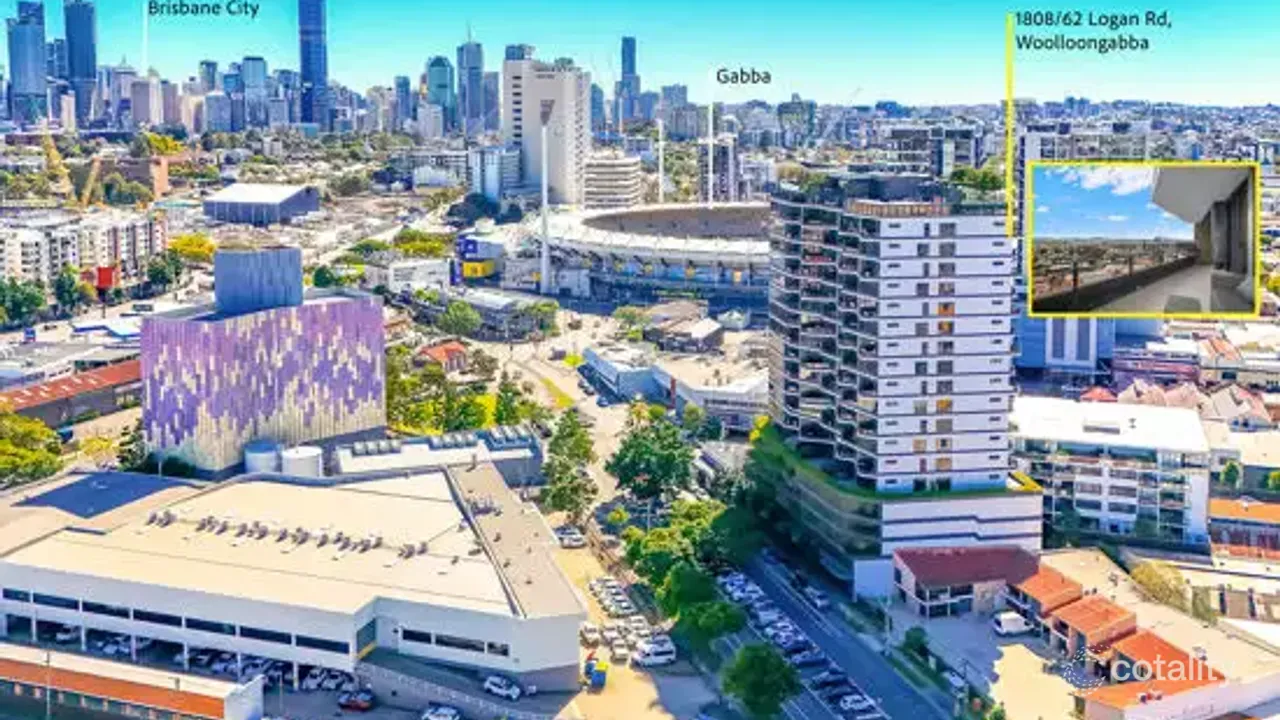 2-bedroom unit at 1808/62 Logan Road, Woolloongabba, QLD 4102, Brisbane Council, Queensland