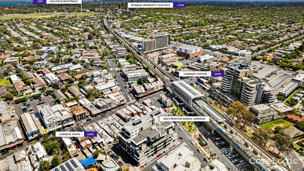 2-bedroom unit at 402/3 Morton Avenue, Glen Eira Council, Victoria