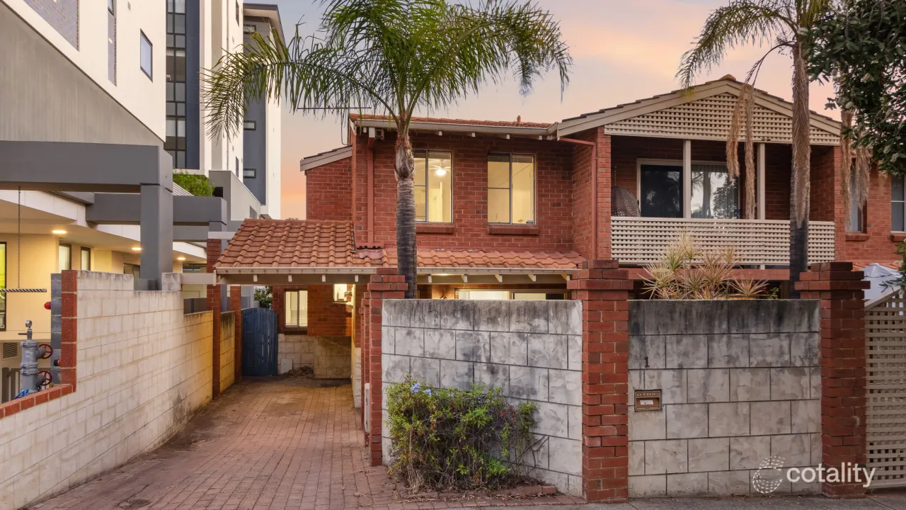 2-bedroom unit at 1/273 Vincent Street, Leederville, WA 6007, Vincent Council, Western Australia