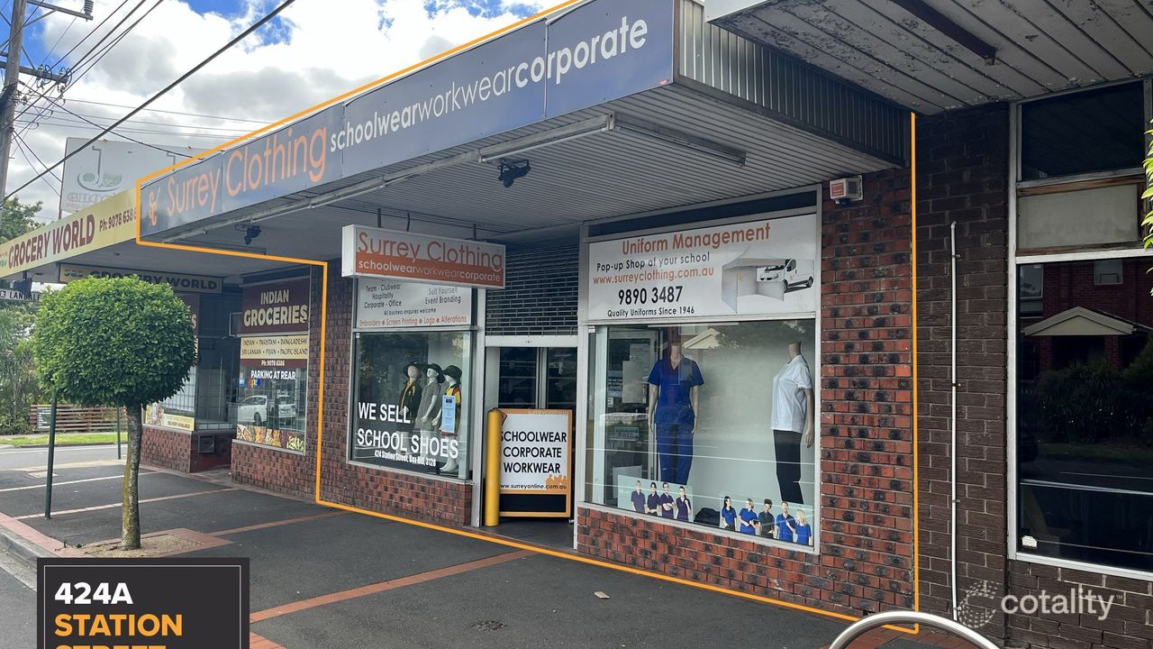 0-bedroom unit at 424A Station Street, Box Hill, VIC 3128, Whitehorse, Victoria