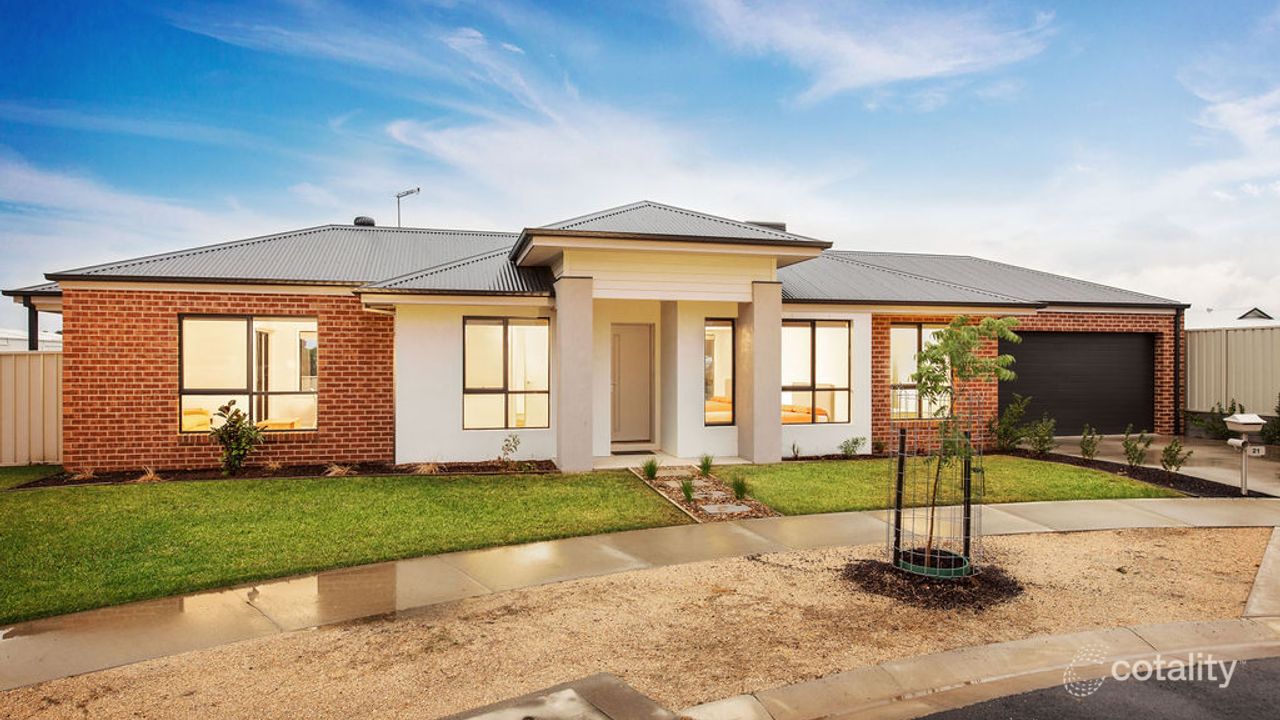 3-bedroom house at 21 Isdell Place, West Wodonga, VIC 3690, Wodonga, Victoria