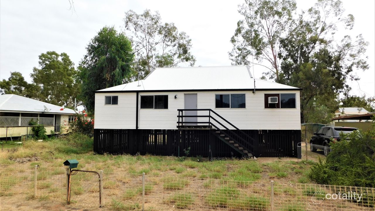 3-bedroom house at 139 Edward Street, Charleville, QLD 4470, Murweh, Queensland