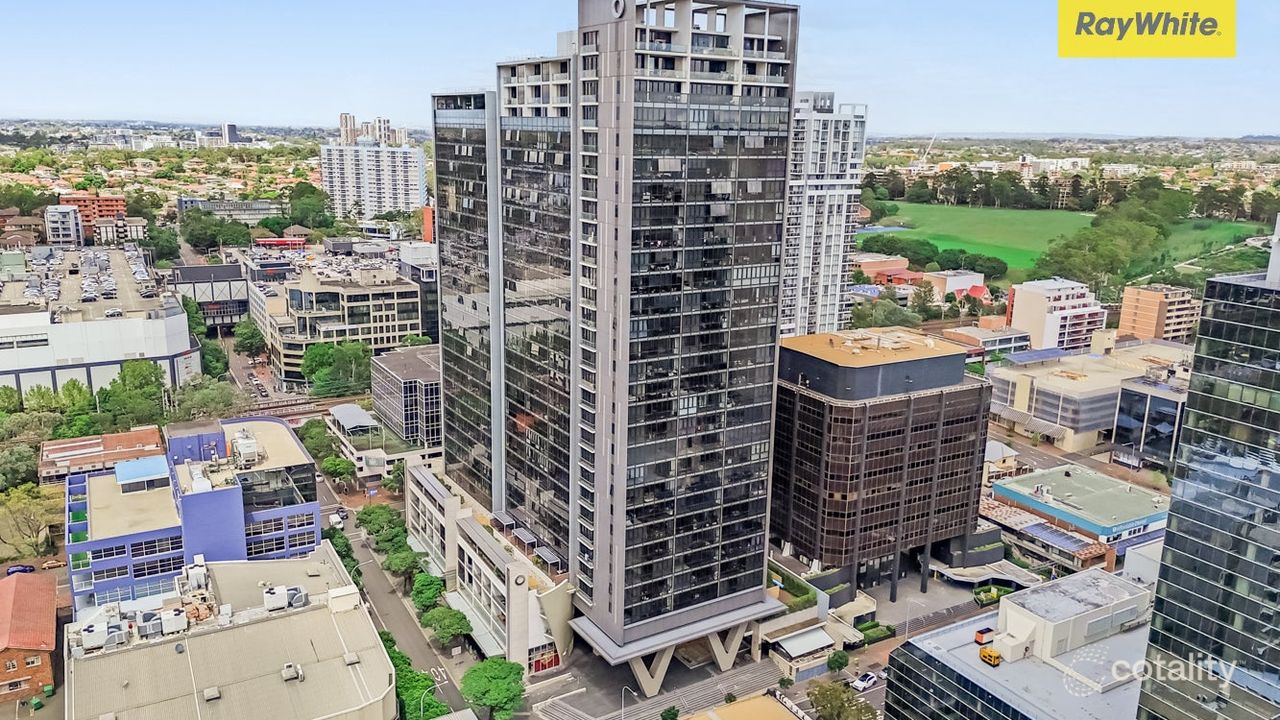 2-bedroom unit at 1410/45 Macquarie Street, Parramatta, NSW 2150, Parramatta, New South Wales