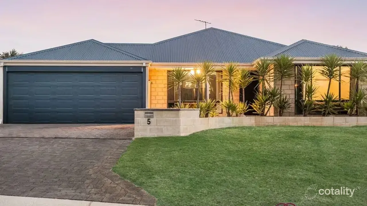 4-bedroom house at 5 Chard Grove, Leda, WA 6170, Kwinana Council, Western Australia