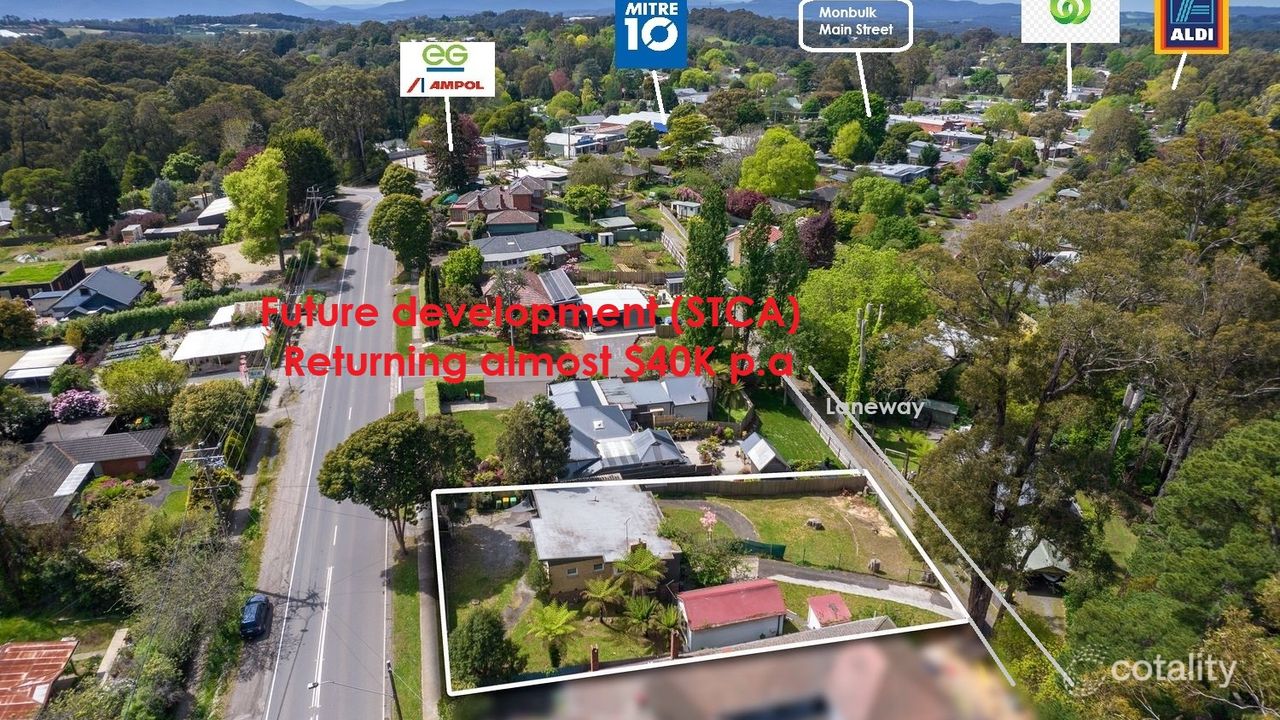 4-bedroom house at 206 Main Road, Monbulk, VIC 3793, Yarra Ranges Council, Victoria