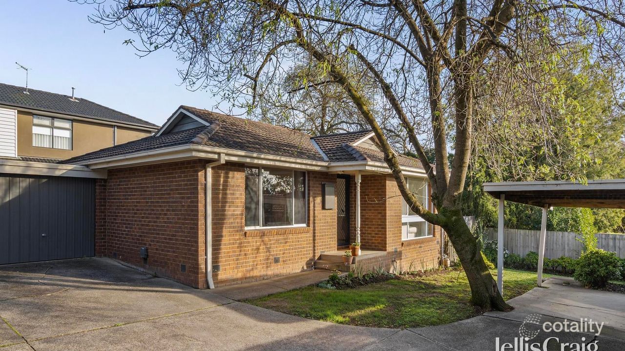 2-bedroom unit at 4/63 Patterson Street, Ringwood East, VIC 3135, Maroondah, Victoria
