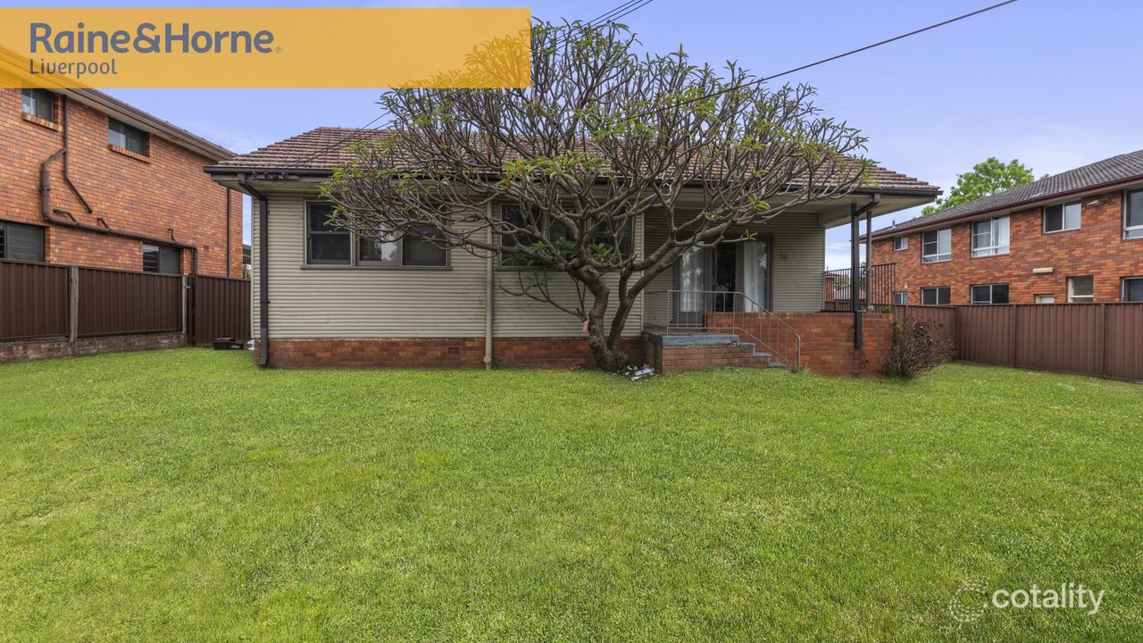 3-bedroom house at 22 Hoxton Park Road, Liverpool, NSW 2170, Liverpool, New South Wales