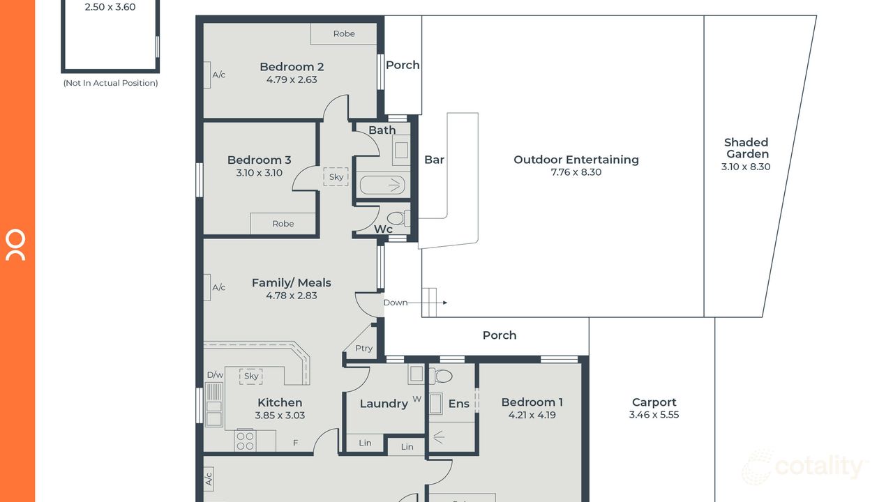 3-bedroom house at 8 Lublin Crescent, Hackham West, SA 5163, Onkaparinga Council, South Australia