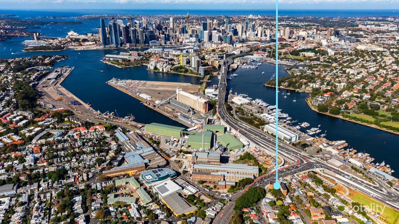 1-bedroom unit at 42/3 Hornsey Street, Rozelle, NSW 2039, Inner West Council, New South Wales