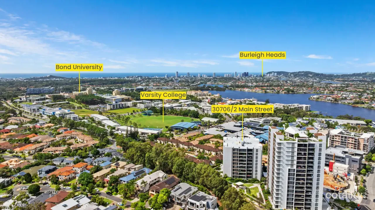 2-bedroom unit at 30706/2 Main Street, Varsity Lakes, QLD 4227, Gold Coast Council, Queensland