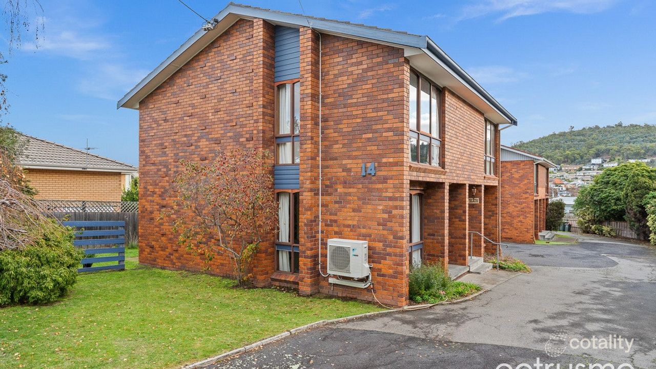 2-bedroom unit at 1/14 Milford Street, Lindisfarne, TAS 7015, Clarence, Tasmania