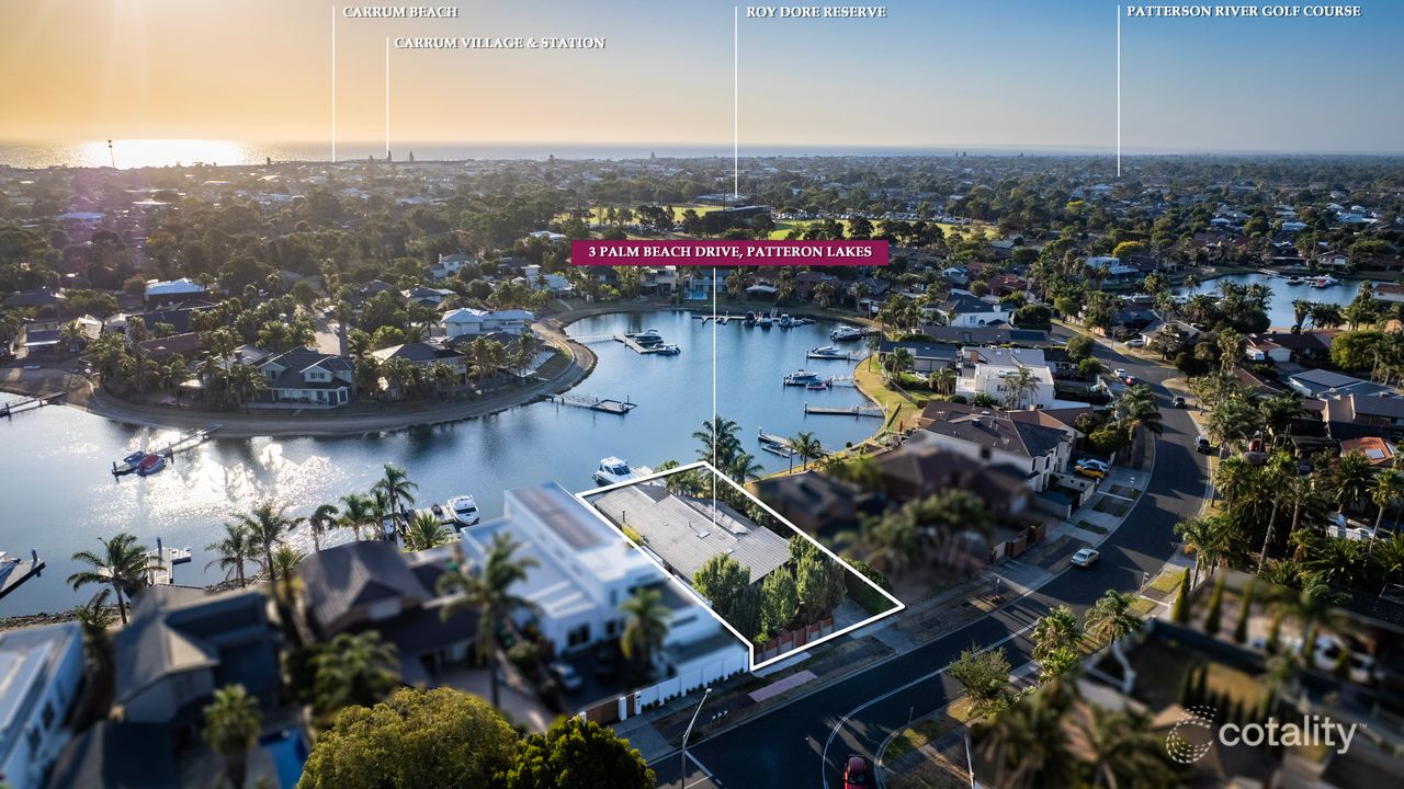 4-bedroom house at 3 Palm Beach Drive, Patterson Lakes, VIC 3197, Kingston Council, Victoria
