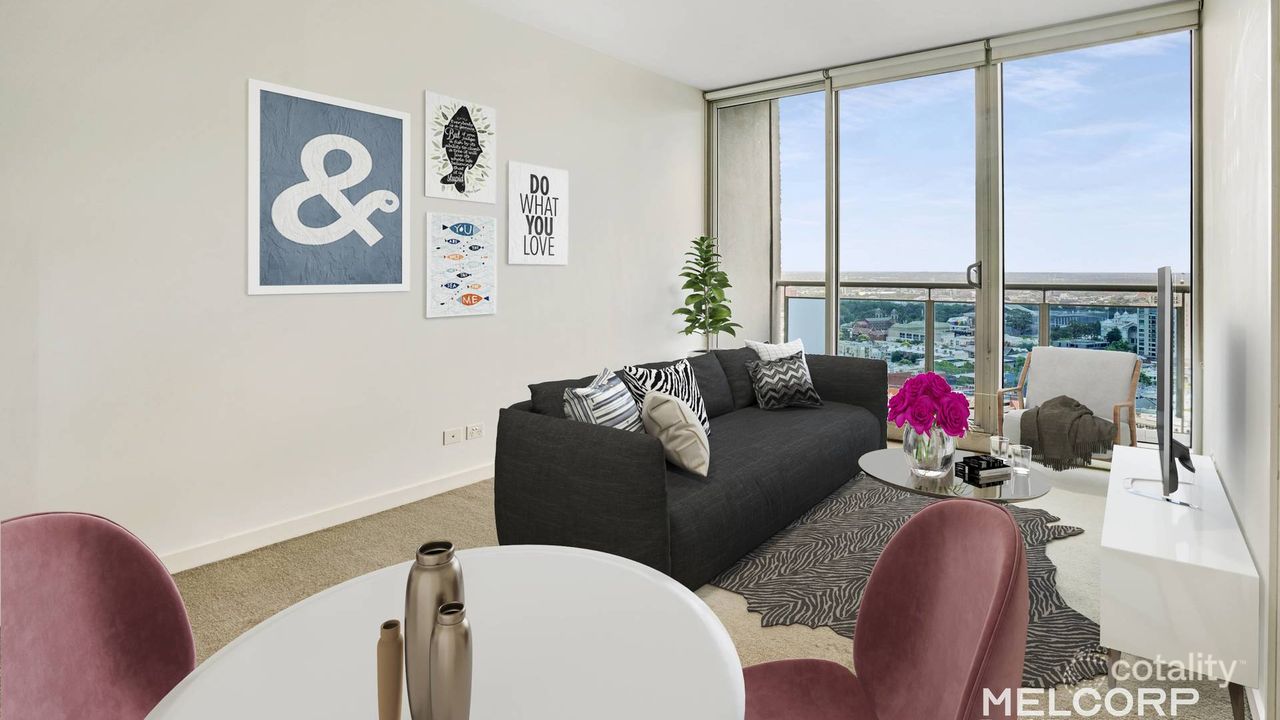 2-bedroom unit at 2905/483 Swanston Street, Melbourne, VIC 3000, Melbourne, Victoria