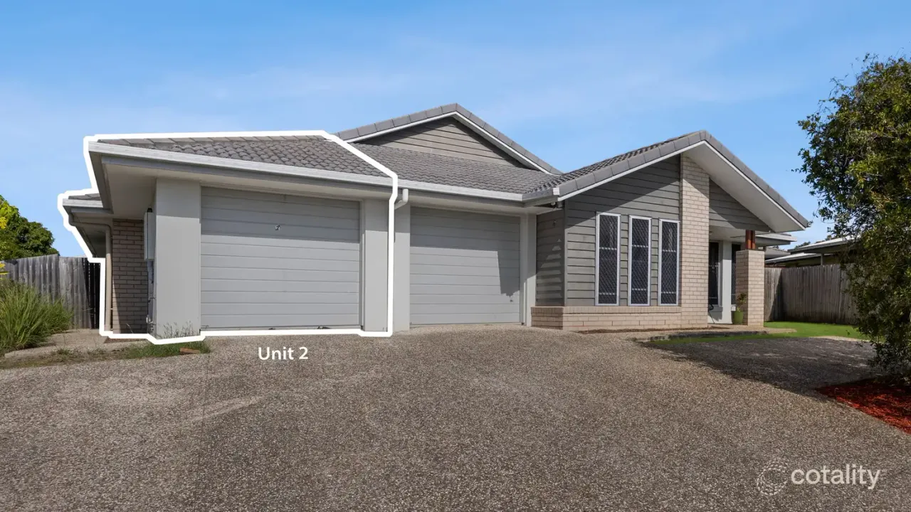 2-bedroom unit at 2/109 Sarah Drive, Yamanto, QLD 4305, Ipswich, Queensland