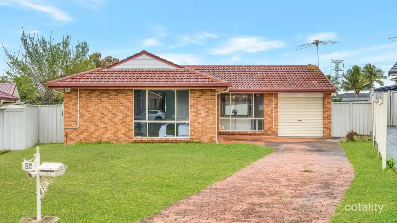 3-bedroom house at 24 Coucal Avenue, Hinchinbrook, NSW 2168, Liverpool, New South Wales