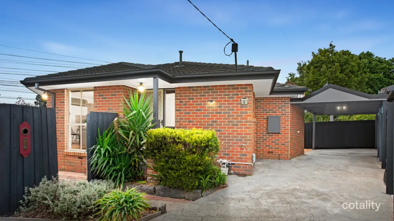 2-bedroom unit at 16 Gauntlet Road, Malvern East, VIC 3145, Stonnington Council, Victoria