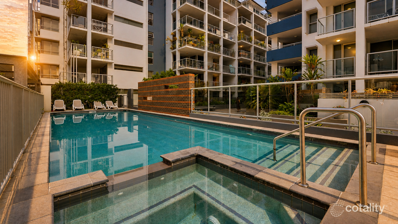 2-bedroom unit at 511/8 Cordelia Street, South Brisbane, QLD 4101, Brisbane, Queensland