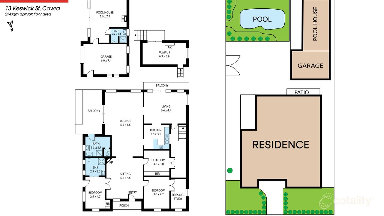 4-bedroom house at 13 Keswick Street, Cowra, NSW 2794, Cowra Council, New South Wales