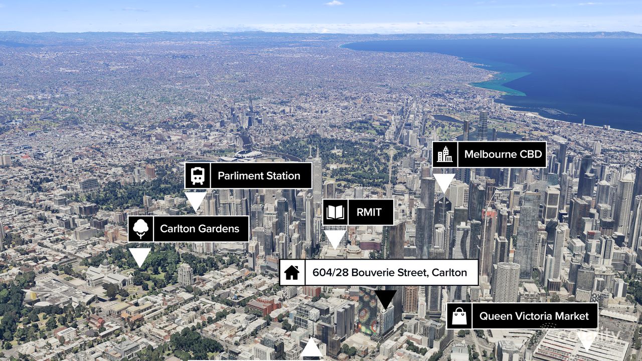 2-bedroom unit at 604/28-44 Bouverie Street, Carlton, VIC 3053, Melbourne Council, Victoria