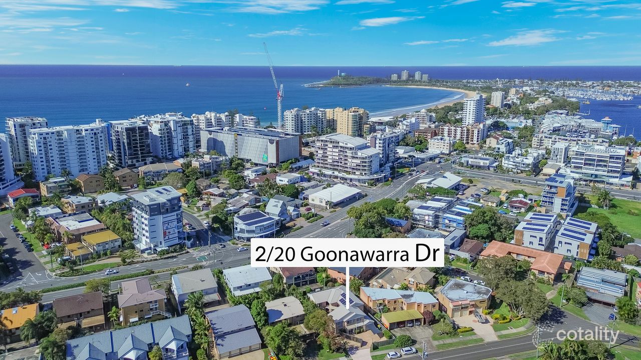 2-bedroom unit at 2/20 Goonawarra Drive, Mooloolaba, QLD 4557, Sunshine Coast Council, Queensland