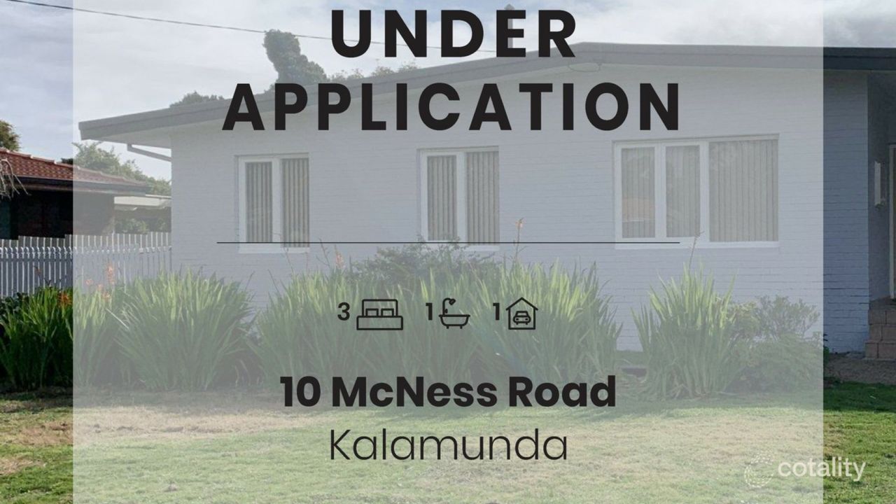 3-bedroom house at 10 Mcness Road, Kalamunda, WA 6076, Kalamunda, Western Australia